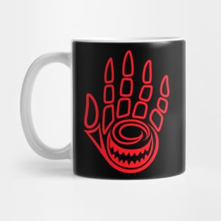 Laughing Hand: Red (No Glow) Mug